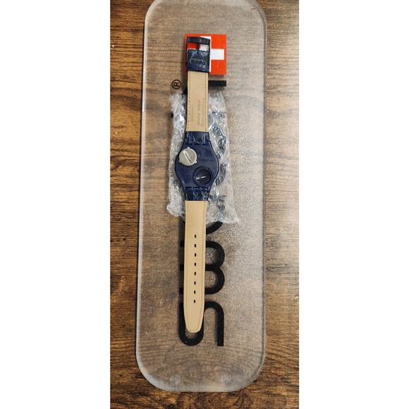 Vintage Swatch DIAMONDS GN706 Daydate watch New old stock in case with paperwork - Picture 5 of 8